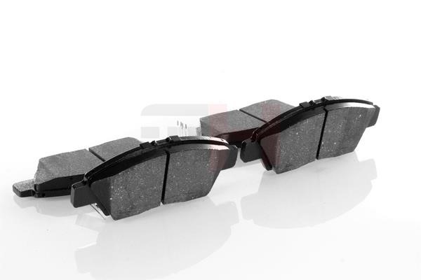 Тормозные колодки дисковые, комплект GH GH-411217