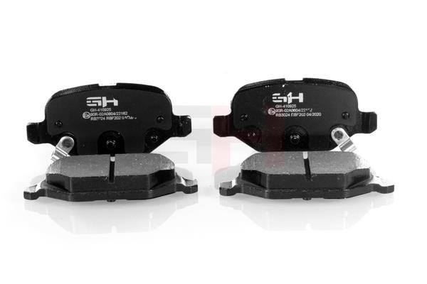 Тормозные колодки дисковые, комплект GH GH-410925