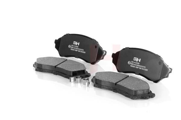 Тормозные колодки дисковые, комплект GH GH-412209