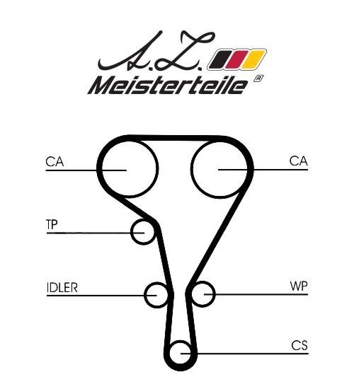 Купити A.Z. Meisterteile AZMT-30-058-2303 за низькою ціною в Україні!