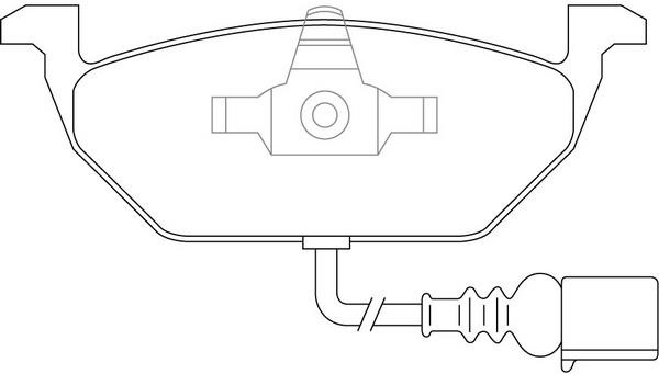 FiT FP0768E Гальмівні колодки, комплект FP0768E: Купити в Україні - Добра ціна на EXIST.UA!