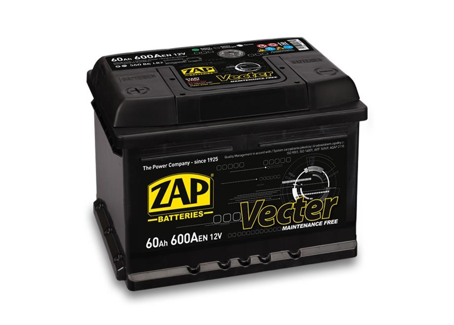 ZAP 560 86 Акумулятор ZAP Vecter 12В 60Ач 600(EN) R+ 56086: Купити в Україні - Добра ціна на EXIST.UA!