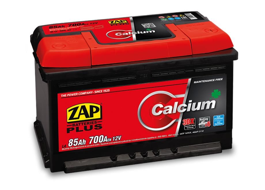 ZAP 585 42 Акумулятор ZAP Calcium Plus 12В 85Ач 700(EN) R+ 58542: Купити в Україні - Добра ціна на EXIST.UA!