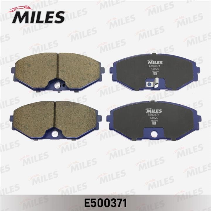 Miles E500371 Гальмівні колодки, комплект E500371: Купити в Україні - Добра ціна на EXIST.UA!