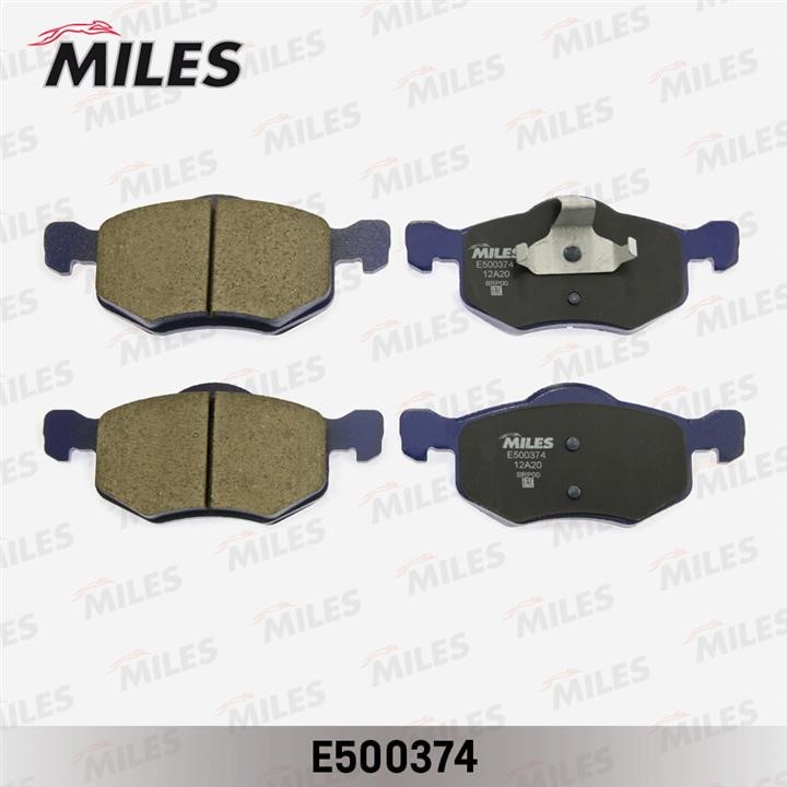 Miles E500374 Гальмівні колодки, комплект E500374: Купити в Україні - Добра ціна на EXIST.UA!