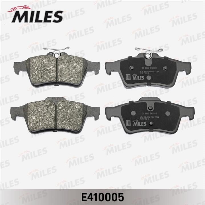 Miles E410005 Гальмівні колодки, комплект E410005: Купити в Україні - Добра ціна на EXIST.UA!