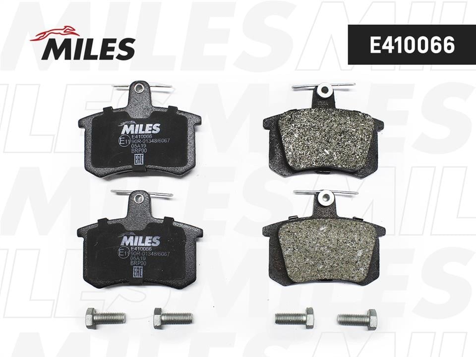 Miles E410066 Гальмівні колодки, комплект E410066: Купити в Україні - Добра ціна на EXIST.UA!