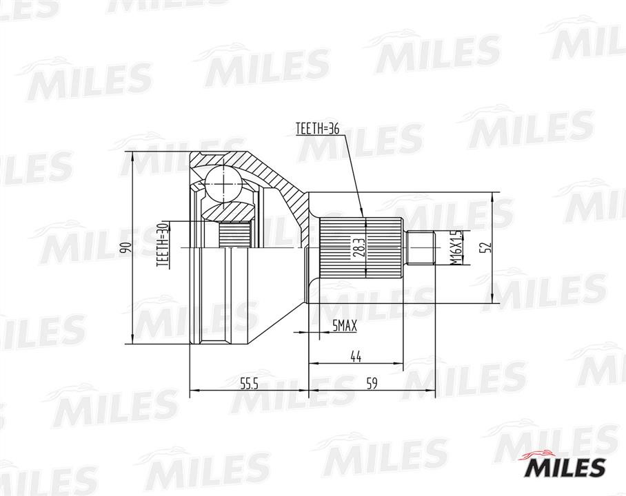 Купити Miles GA20020 за низькою ціною в Україні!