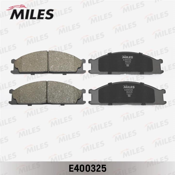 Miles E400325 Гальмівні колодки, комплект E400325: Купити в Україні - Добра ціна на EXIST.UA!