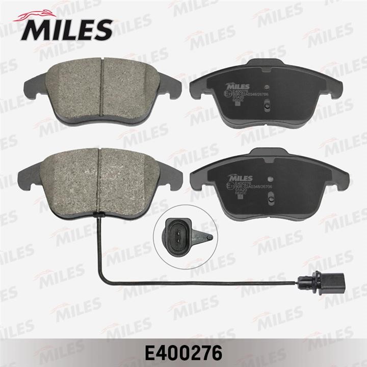 Miles E400276 Гальмівні колодки, комплект E400276: Купити в Україні - Добра ціна на EXIST.UA!