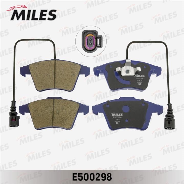 Miles E500298 Гальмівні колодки, комплект E500298: Купити в Україні - Добра ціна на EXIST.UA!