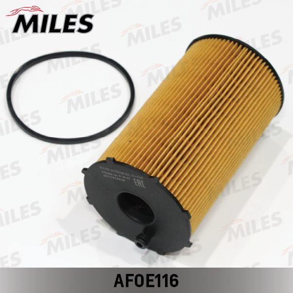 Miles AFOE116 Фільтр масляний AFOE116: Купити в Україні - Добра ціна на EXIST.UA!