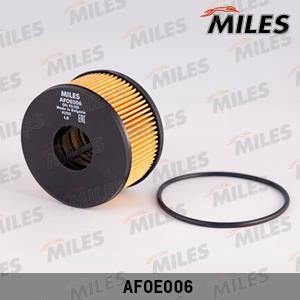 Miles AFOE006 Фільтр масляний AFOE006: Купити в Україні - Добра ціна на EXIST.UA!