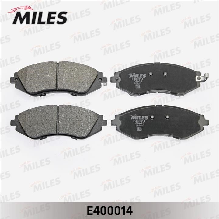 Miles E400014 Гальмівні колодки, комплект E400014: Купити в Україні - Добра ціна на EXIST.UA!
