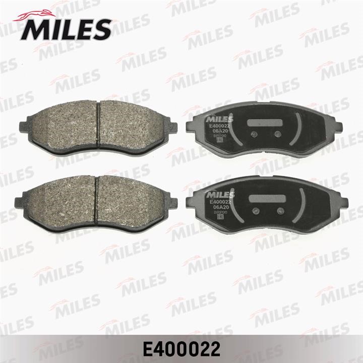 Miles E400022 Гальмівні колодки, комплект E400022: Приваблива ціна - Купити в Україні на EXIST.UA!