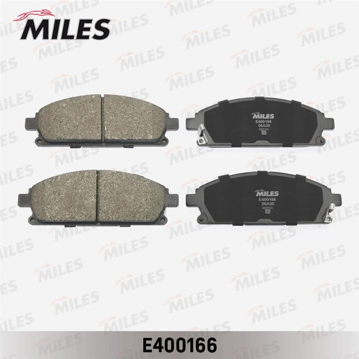 Miles E400166 Гальмівні колодки, комплект E400166: Купити в Україні - Добра ціна на EXIST.UA!