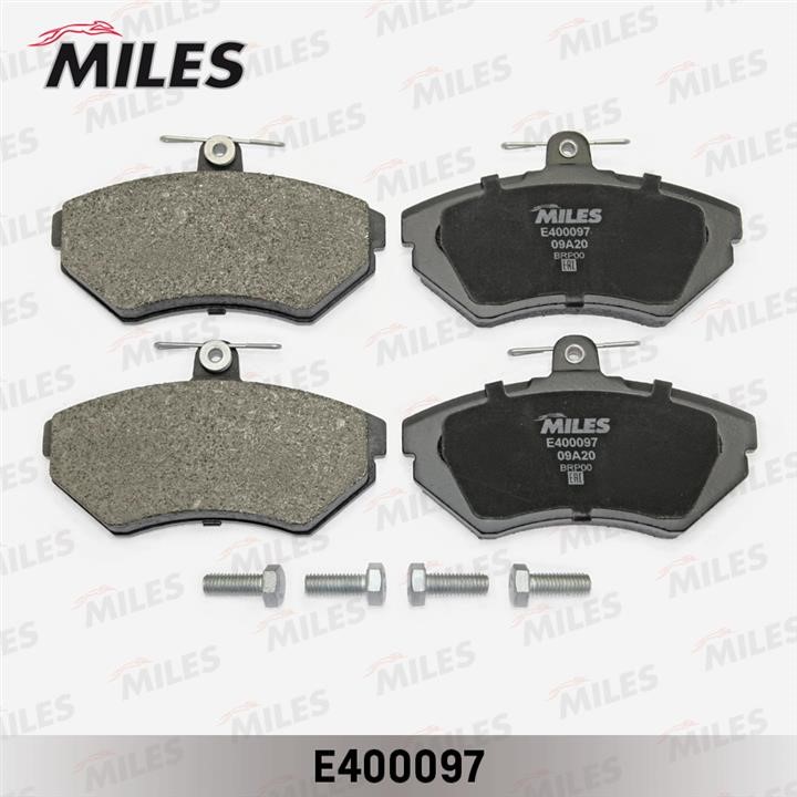 Miles E400097 Гальмівні колодки, комплект E400097: Купити в Україні - Добра ціна на EXIST.UA!