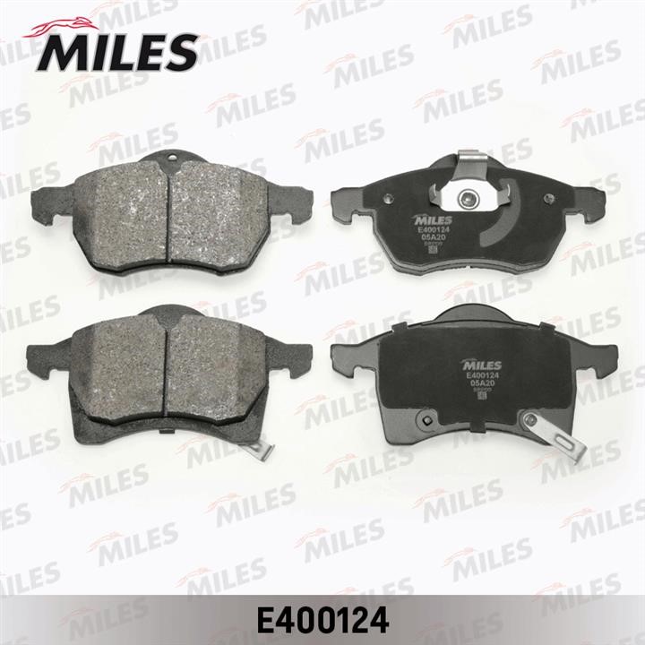 Miles E400124 Гальмівні колодки, комплект E400124: Купити в Україні - Добра ціна на EXIST.UA!