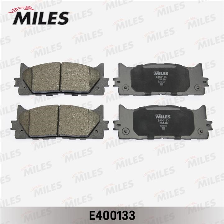 Miles E400133 Гальмівні колодки, комплект E400133: Купити в Україні - Добра ціна на EXIST.UA!