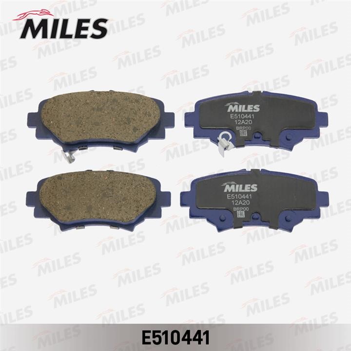 Miles E510441 Гальмівні колодки, комплект E510441: Купити в Україні - Добра ціна на EXIST.UA!