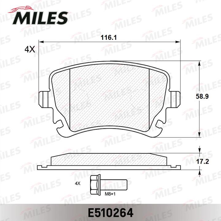 Купити Miles E510264 за низькою ціною в Україні!