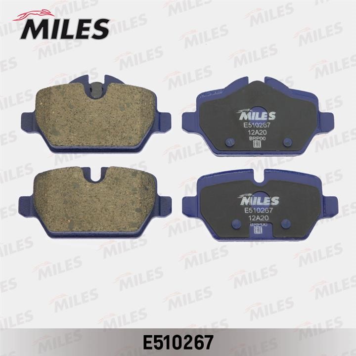 Miles E510267 Гальмівні колодки, комплект E510267: Приваблива ціна - Купити в Україні на EXIST.UA!