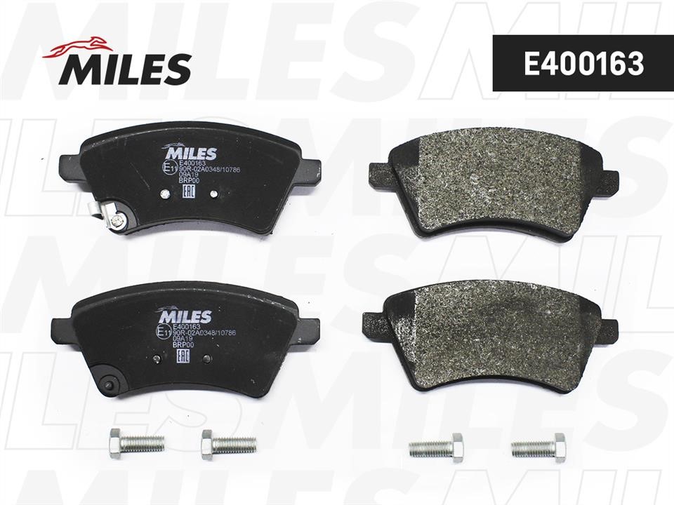 Miles E400163 Гальмівні колодки, комплект E400163: Купити в Україні - Добра ціна на EXIST.UA!