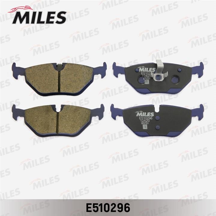 Miles E510296 Гальмівні колодки, комплект E510296: Купити в Україні - Добра ціна на EXIST.UA!