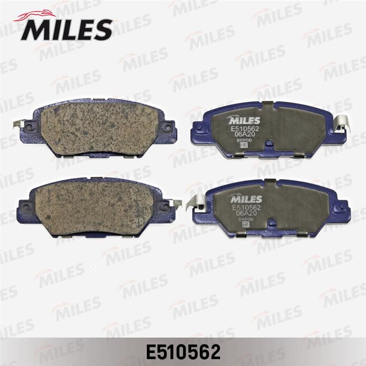 Miles E510562 Гальмівні колодки, комплект E510562: Купити в Україні - Добра ціна на EXIST.UA!
