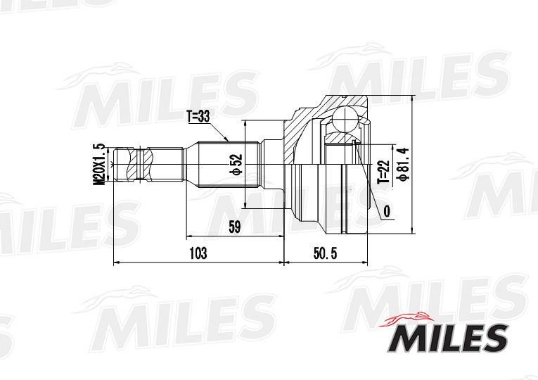 Купити Miles GA20344 за низькою ціною в Україні!