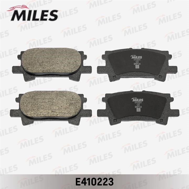 Miles E410223 Гальмівні колодки, комплект E410223: Купити в Україні - Добра ціна на EXIST.UA!
