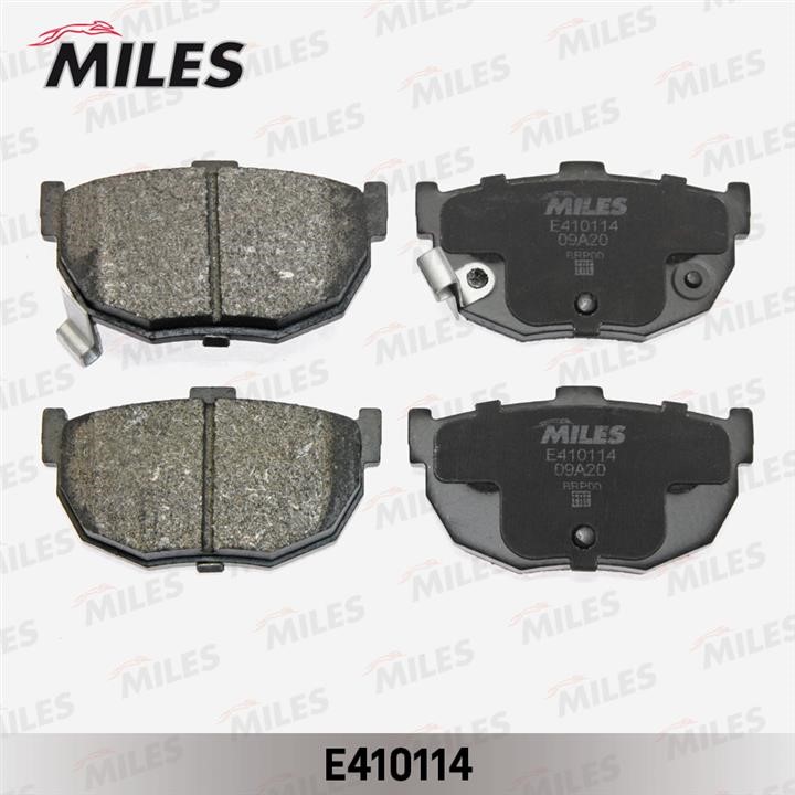 Miles E410114 Гальмівні колодки, комплект E410114: Купити в Україні - Добра ціна на EXIST.UA!