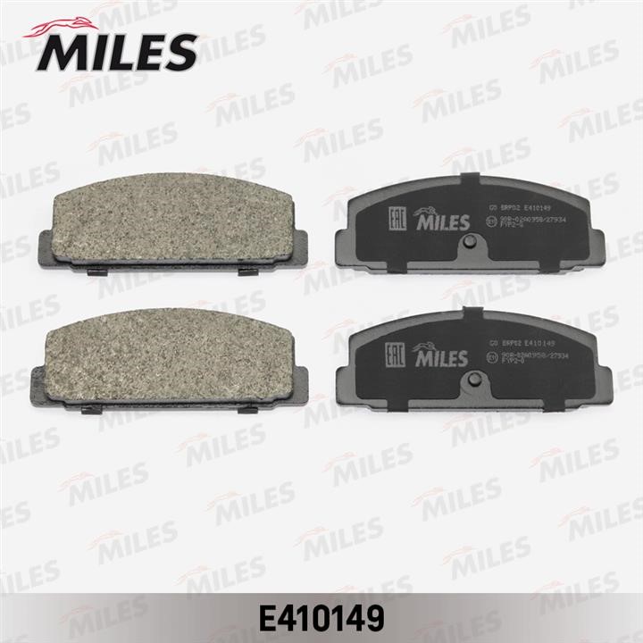 Miles E410149 Гальмівні колодки, комплект E410149: Купити в Україні - Добра ціна на EXIST.UA!
