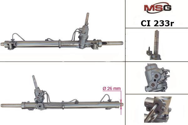 MSG Rebuilding CI233R Рульова рейка з ГПК відновлена CI233R: Купити в Україні - Добра ціна на EXIST.UA!