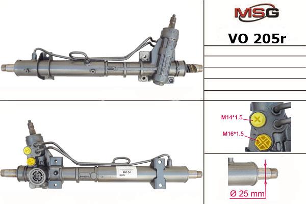 MSG Rebuilding VO205R Рульова рейка з ГПК відновлена VO205R: Купити в Україні - Добра ціна на EXIST.UA!