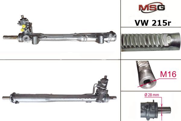 MSG Rebuilding VW215R Рульова рейка з ГПК відновлена VW215R: Купити в Україні - Добра ціна на EXIST.UA!