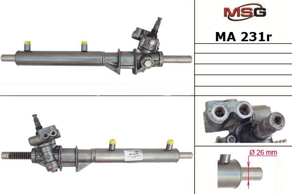 MSG Rebuilding MA231R Рульова рейка з ГПК відновлена MA231R: Купити в Україні - Добра ціна на EXIST.UA!