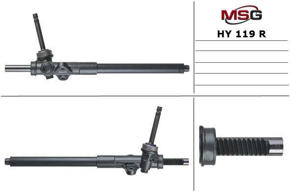 MSG Rebuilding HY119R Рульова рейка без ГПК відновлена HY119R: Купити в Україні - Добра ціна на EXIST.UA!