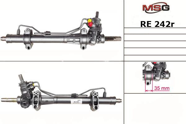 RE242R MSG Rebuilding Рулевая рейка с ГУР восстановленная