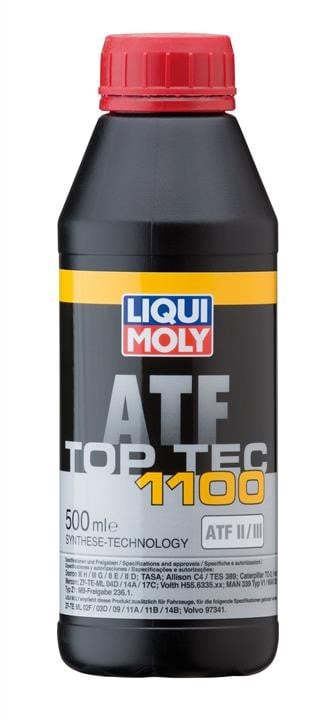 Олива трансміссійна Liqui Moly TOP TEC ATF 1100, 0,5л Liqui Moly 3650