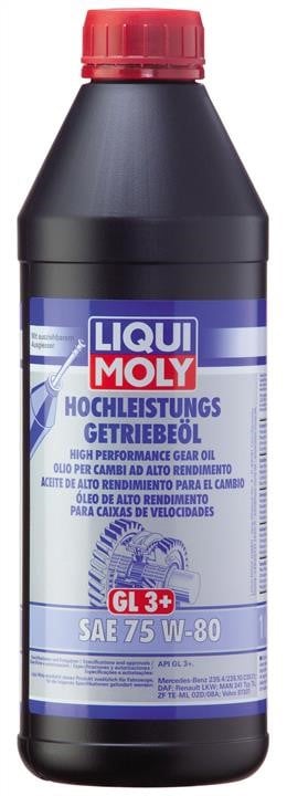 Liqui Moly 1134 Олива трансміссійна Liqui Moly Hochleistungs-Getriebeoil, API GL3+, 75W-80, 1 л 1134: Купити в Україні - Добра ціна на EXIST.UA!