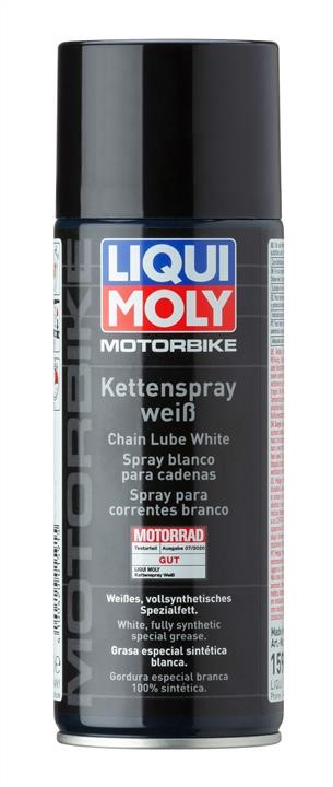 Мастило для ланцюга мотоциклів Racing Kettenspray weiss, 400 мл Liqui Moly 1591