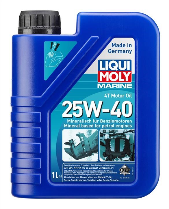 Liqui Moly 25026 Моторна олива Liqui Moly Marine 4T Motor Oil 25W-40, API SM, 1л 25026: Купити в Україні - Добра ціна на EXIST.UA!