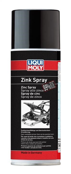 Liqui Moly 1540 Грунтовка цинкова Liqui Moly Zink spray, 400 мл 1540: Приваблива ціна - Купити в Україні на EXIST.UA!