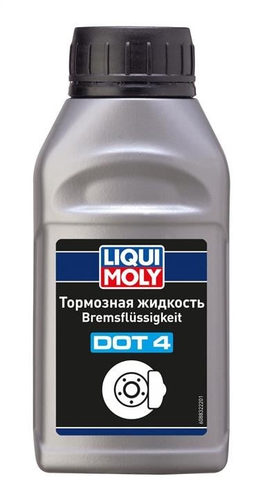 Liqui Moly 8832 Гальмівна рідина DOT 4, 0,25л 8832: Приваблива ціна - Купити в Україні на EXIST.UA!