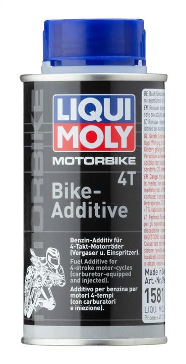 Liqui Moly 1581 Присадка для очищення паливної системи Liqui Moly MOTORBIKE 4T ADDITIVE, 125мl 1581: Приваблива ціна - Купити в Україні на EXIST.UA!