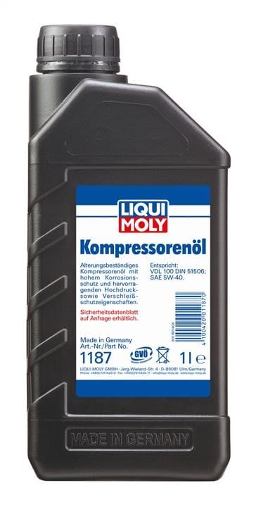 Liqui Moly 1187 Масло компрессорное Liqui Moly Kompressorenol VDL 100, 1л 1187: Купить в Украине - Отличная цена на EXIST.UA!