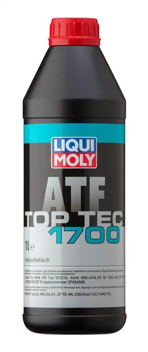 Liqui Moly 3663 Олива трансміссійна Liqui Moly Top Tec ATF 1700, 1л 3663: Купити в Україні - Добра ціна на EXIST.UA!