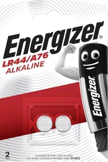 Energizer 6429549 Батарейка LR44/A76 (1.5V) 6429549: Приваблива ціна - Купити в Україні на EXIST.UA!