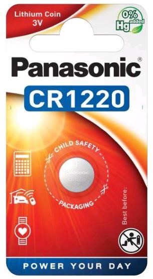 Energizer CR-1220 Батарейка Panasonic CR1220 (3V) CR1220: Приваблива ціна - Купити в Україні на EXIST.UA!